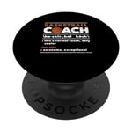 Bball Coaching Definition Funny Coaches Basketball Coach PopSockets PopGrip Interchangeable