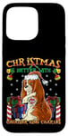 iPhone 15 Pro Max Christmas Is Better With A King Charles Spaniel Santa Claus Case