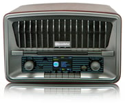 Radio CD Portable Vintage DAB+/FM Lecteur CD-MP3 Bluetooth, USB Télécommande  Ro