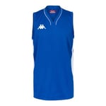 Kappa Cairo Maillot de Basket-Ball Homme, Blue, FR : Taille Unique (Taille Fabricant : 10Y)
