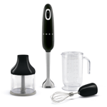 Smeg HBF03BLUK Black 3-in-1 Hand Blender + Accessories