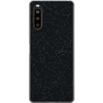 Sony Xperia 10 II Gennemsigtigt Telefoncover Himlakroppar