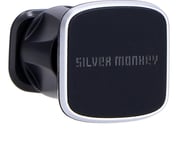 Silver Monkey Cm-Mgn-Sm Magnetisk Bilhållare För Ventilationsgaller - Svart