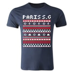 GILDAN PSG Christmas T-Shirt (Navy) - Kids