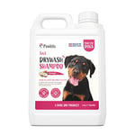 Pawbits Drywash Shampoo for Dogs - Puppy Friendly 3-in-1 Dry Shampoo to Clean, Condition & Detangle – No Water Required (Coconut - 2.5L)