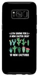 Coque pour Galaxy S8 agriculture urbaine plantes d'intérieur jardinage succulent mini cactus