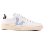 Veja Mens V12 Leather Trainers - White - Size UK 9