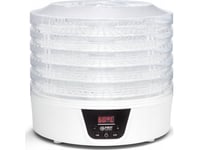 Suszarka First Tzs First Austria Food Dehydrator, 380W Max, 5 Round Layer, Digital Timer+Temp Fa-5126-8