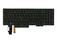 Lite-On - Ersättningstangentbord För Bärbar Dator - Med Trackpoint, Ultranav - Bakgrundsbelyst - Qwerty - Norsk - Svart - Fru - För Thinkpad E580  E590  L580  L590  P52  P53  P53s  P72  P73  T590