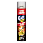 K.PRO Choc - Spay Aérosol Nid de Guêpes et Frelons - Détruit à Distance les Nids - Efficace sur le Frelon Asiatique - Longue Portée - Jet Puissant et Ciblé - Technique Professionnelle - 600ml - 1 Nid