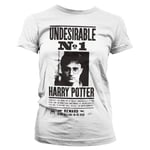 Hybris Harry Potter Wanted Poster Girly Tee (White,M)