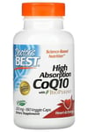 Doctor's Best - High Absorption CoQ10 with BioPerine, 200mg - 180 vcaps