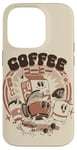 Coque pour iPhone 14 Pro J'ai besoin de mon café amis mignon Tomodachi café boire