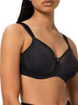 Triumph Womens True Shape Sensation High Apex Bra - Black Polyamide - Size 38D