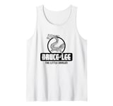 Bruce Lee The Little Dragon Chest Logo Tank Top