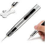 Stylo de Gravure éLectrique, Meulage Rechargeable par usb Machines à Ongles de Polissage Outil de Gravure Sans Fil pour Bois MéTal