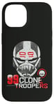 Coque pour iPhone 14 Star Wars The Bad Batch Clone Troopers Wrecker Logo