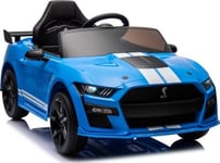 Lean Cars Uppladdningsbar Ford Mustang Gt500 Shelby Blue