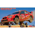 SUBARU IMPREZA WRC-2005 2006 RALLY ITALIA KIT 1:24 Hasegawa Kit Auto Die Cast