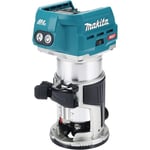 Défonceuse affleureuse sans fil - MAKITA - RT001GZ16 - 18V - 11000 tours/min - Démarrage progressif