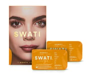 SWATI - Coloured Contact Lenses 1 Month - Honey