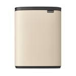 Brabantia Bo soppelbotte 12 L Soft beige