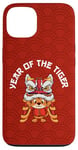 iPhone 13 Year of The Tiger Chinese Zodiac Lunar New Year Lion Dance Case