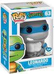 Figurine Pop - Tortues Ninja - Leonardo Gris - Funko Pop