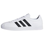 adidas Homme VL Court Chaussures de Fitness, FTWR White Core Black, Fraction_39_and_1_Third EU