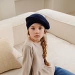 Liewood Borg beret hat – classic navy - 1-2år