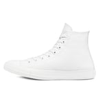 Converse Men's Chuck Taylor All Star Seasonal Hi Top Trainers, White, 8.5 UK