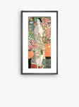 John Lewis Gustav Klimt 'The Dancer' Framed Print & Mount, 70 x 40cm, Multi