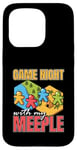 iPhone 15 Pro Board Game Lover Tabletop Game Night With My Meeple Case