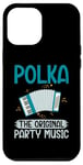 Coque pour iPhone 12 Pro Max Polka, la musique de fête originale, Polka polonaise