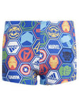 adidas Kids Marvel Swim Shorts - Blue, Blue, Size 3-4 Years