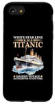 Coque pour iPhone SE (2020) / 7 / 8 Titanic Expert – White Starline RMS Titanic Garçons Filles