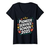 Womens Jehovah's Witness Pioneer Service School 2025 JW ORG JW Gift V-Neck T-Shirt