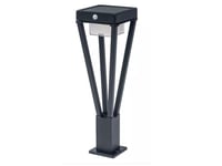 Ledvance Solar Utomhus Projektorlampa Med Rörelsesensor Endura Style Solar Bouquet 4058075564565 Led (Rgb) 6 W Warm White Dark Grey