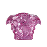 Versace - Medusa Grande Rosa, Vase 19 cm, Glass - Krukker & vaser - Rosa