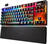 Clavier Hypermagnetic Gaming Apex Pro Tkl Wireless - Rapide - Format Sans Pavé Numérique Adapté À L`Esport - Actionnement Ajustable - Bluetooth - 2,4 Ghz - Usb-C - Américain Qwerty