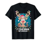 The Fisherman Reindeer Christmas Matching Family T-Shirt