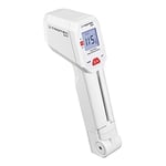 TROTEC Thermomètre BP5F – Thermomètre à viande numérique pour cuisson – Plage de mesure -40 °C à +200 °C, infrarouge jusqu'à +280 °C, IP65, fonction minuterie, valeur maximale, état de la batterie