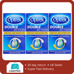 3 X Optrex Drops For Itchy & Water Eyes Double Action 10ml