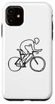 Coque pour iPhone 11 Cyclisme Graphic Racing Bicycle