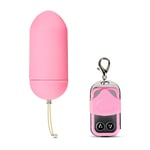 Pink Remote Control 10 Function Vibrating Orgasm Balls/Egg 