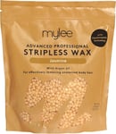 Mylee Advanced Stripless Wax 500g [Jasmine] Professional Hard Wax Beads, Painle