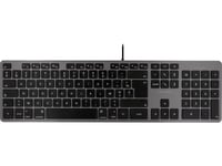 Novodio Touch Keyboard USB-A Gris Sidéral - Clavier AZERTY Mac