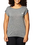 THE NORTH FACE Women's Resolve T-Shirt, TNF Black White Heather, XL