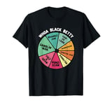 Whoa Black Betty - Funny 70's Classic Rock Music Pie Chart T-Shirt