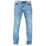 Diesel Mens Safado-X Straight Fit Light Blue Denim Jeans material_cotton - Size 33W/34L